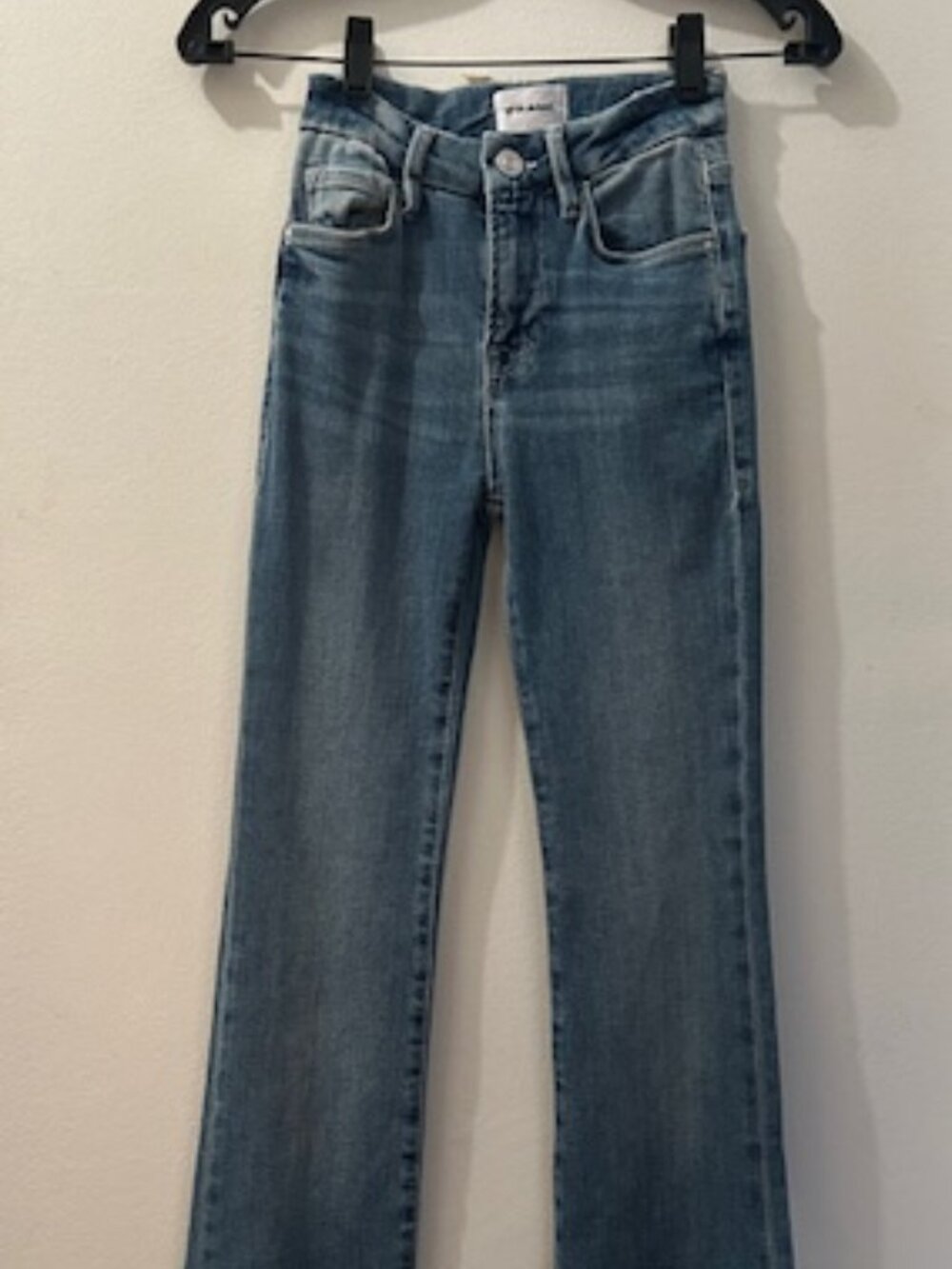 Frame Denim Women’s Boot Cut Jeans - Medium Blue